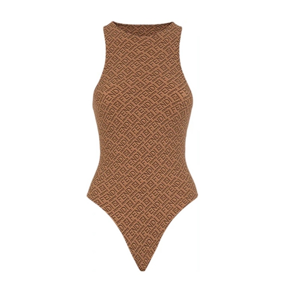 Skims x Fendi High neck Bodysuit